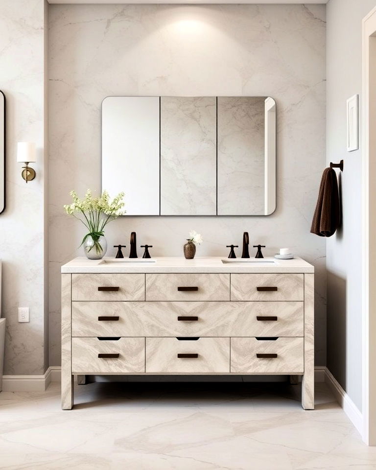 stone vanities for natural elegance