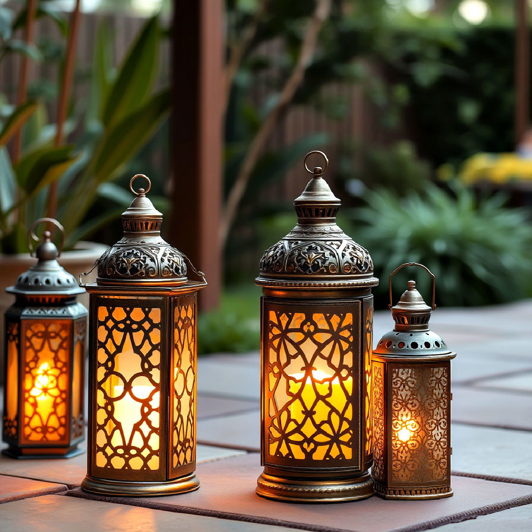 stunning moroccan lanterns