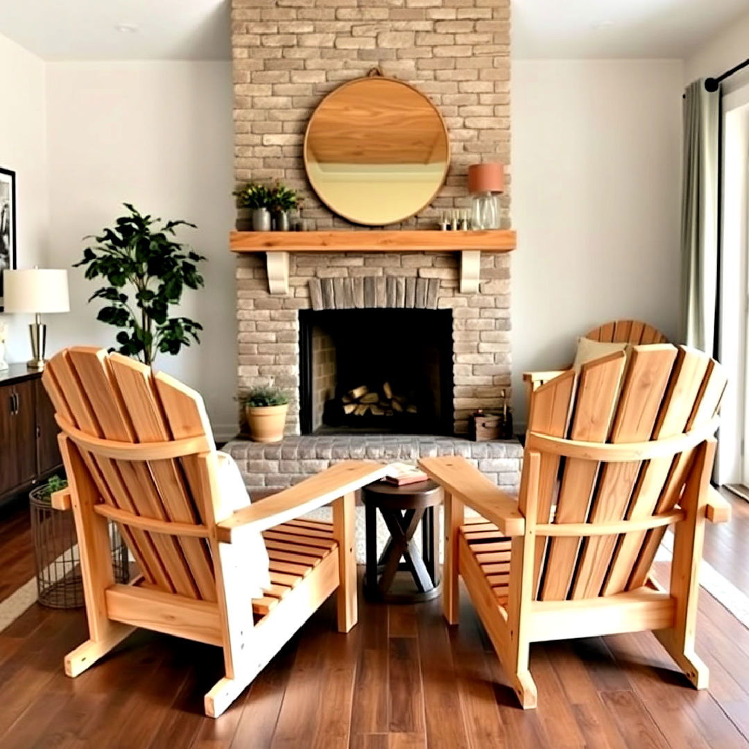 stylish adirondack chairs idea