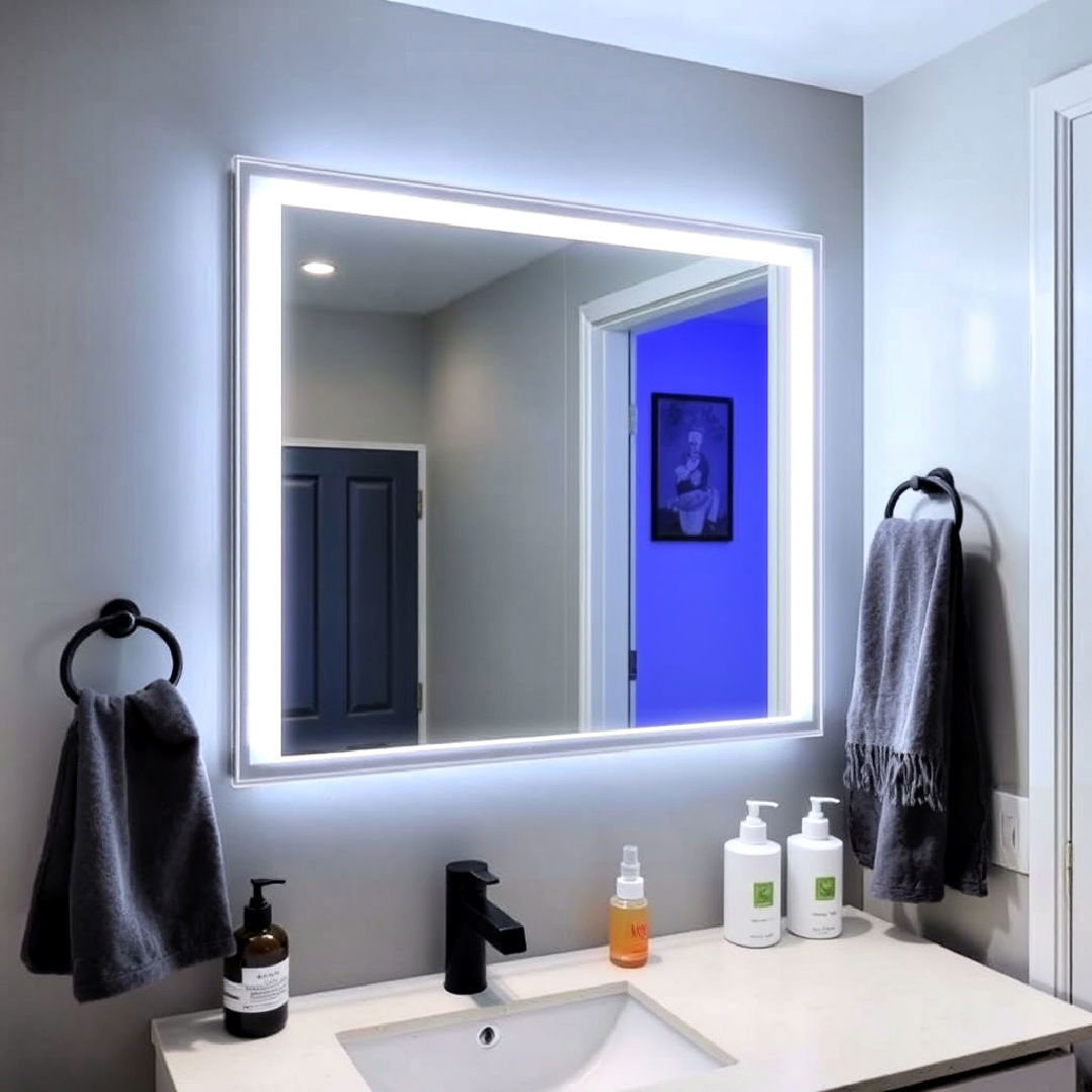 stylish led mirror lighting