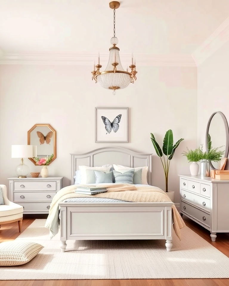 stylish light gray furniture