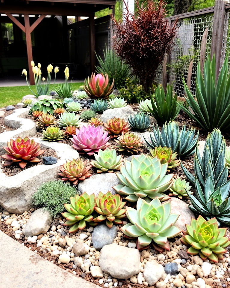 succulent garden