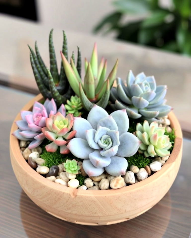 succulent garden