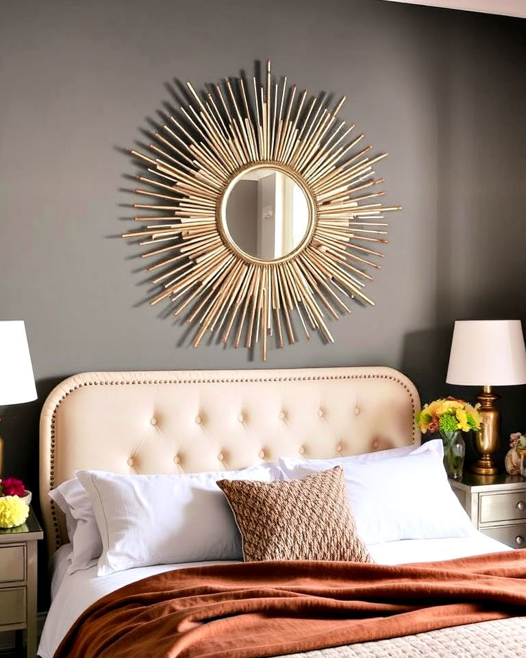 sunburst mirror for any bedroom