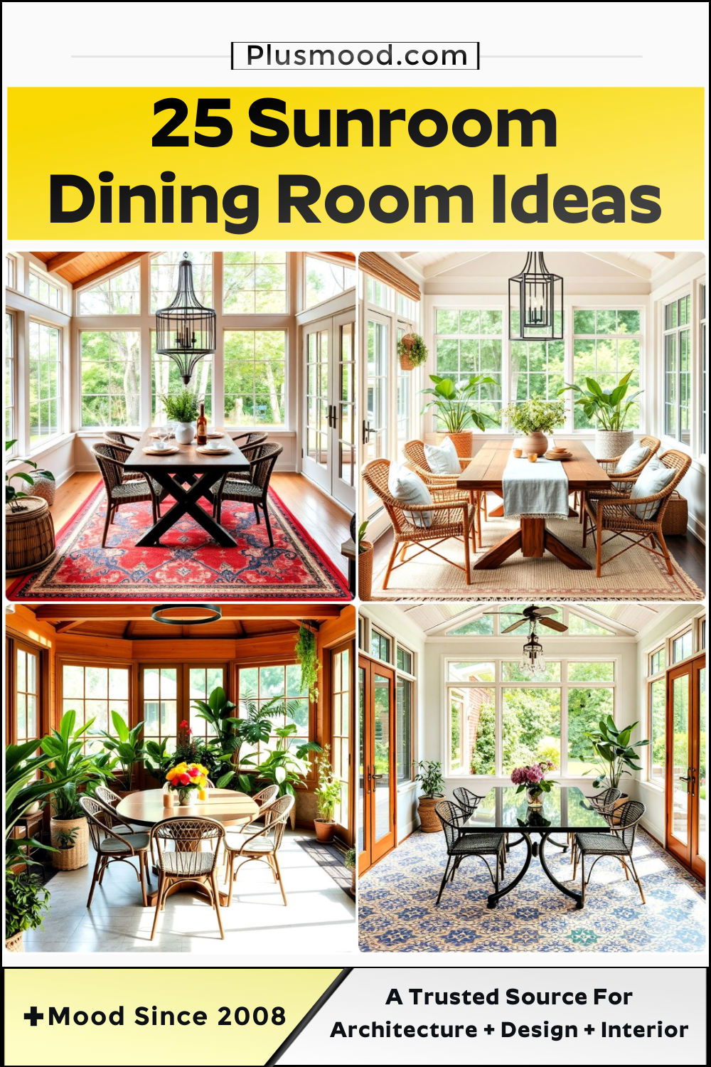 sunroom dining room ideas and inspiration