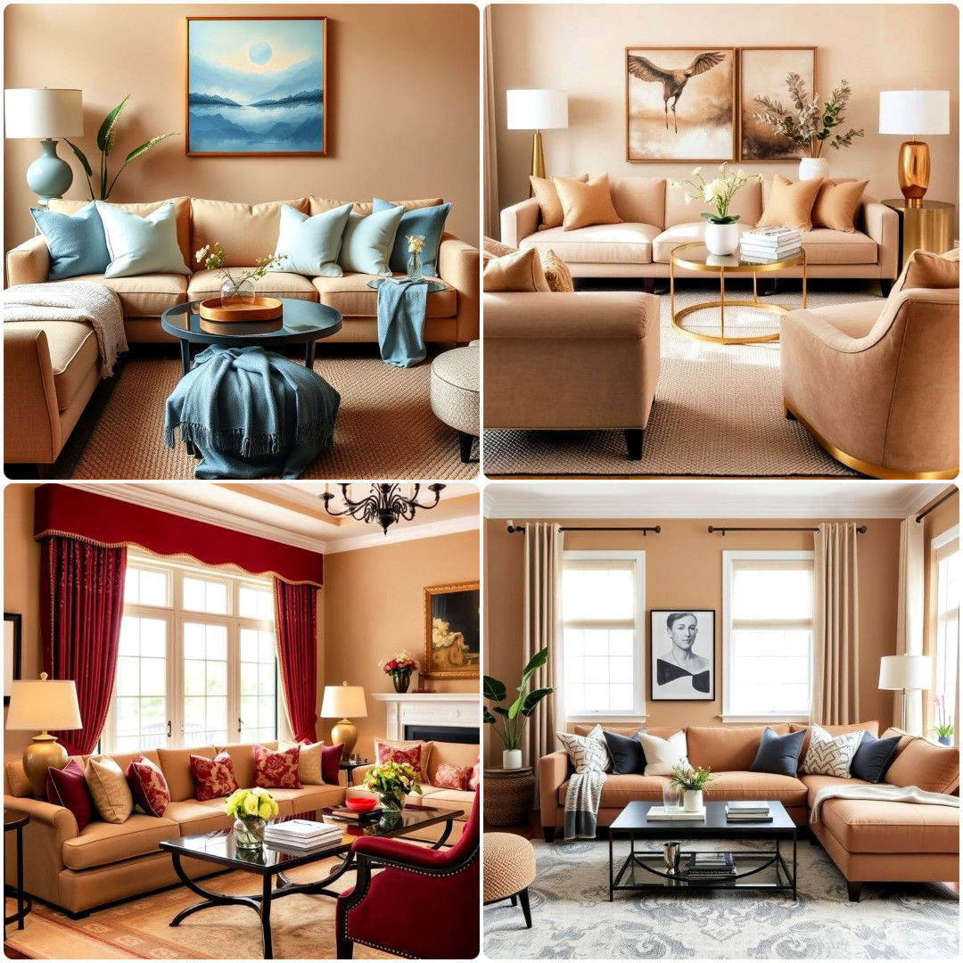 20 Tan Living Room Ideas for Any Style