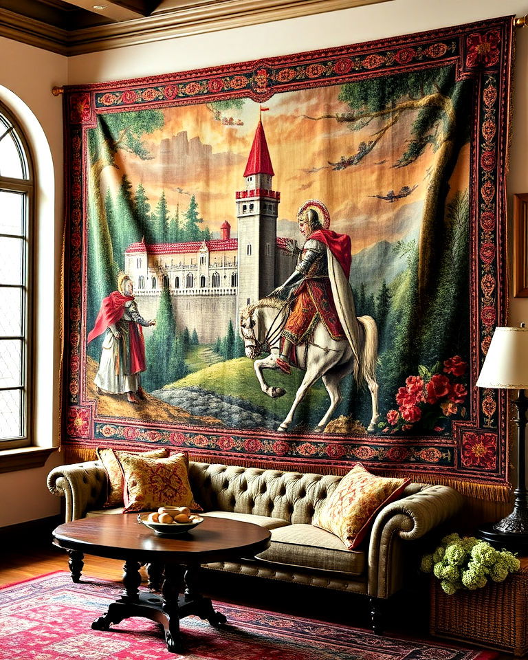 tapestries and wall hangings