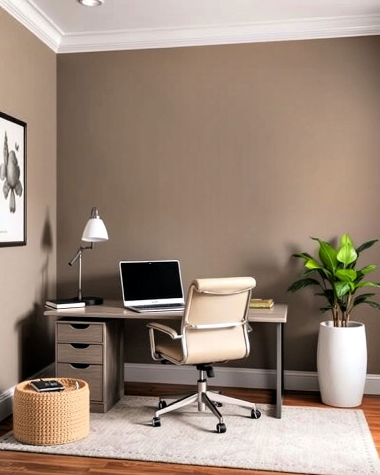 taupe paint color for home office