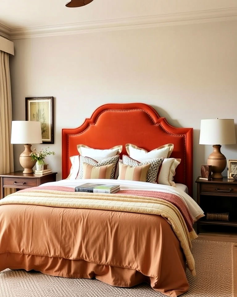 terracotta headboard