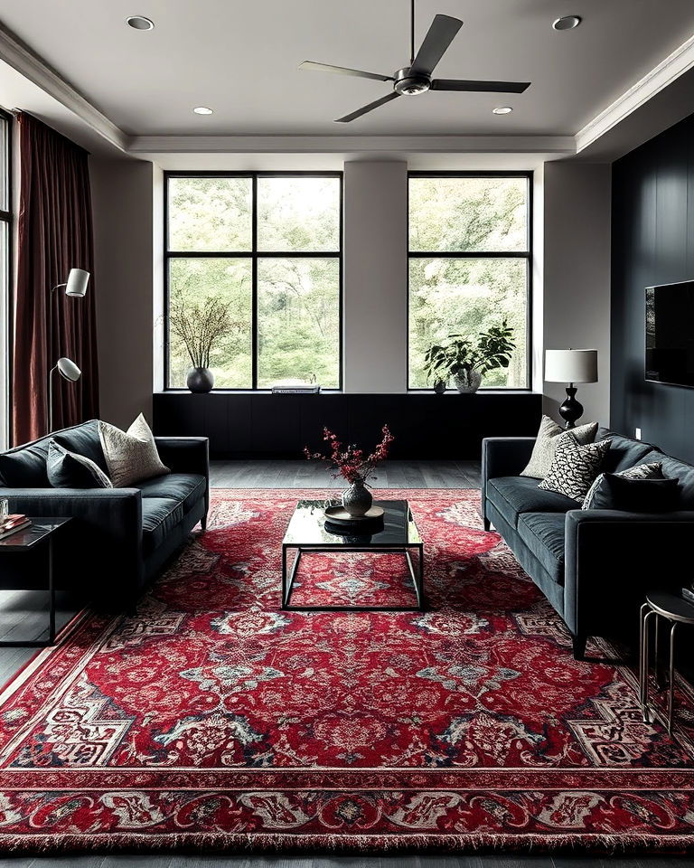 textured area rugs living room