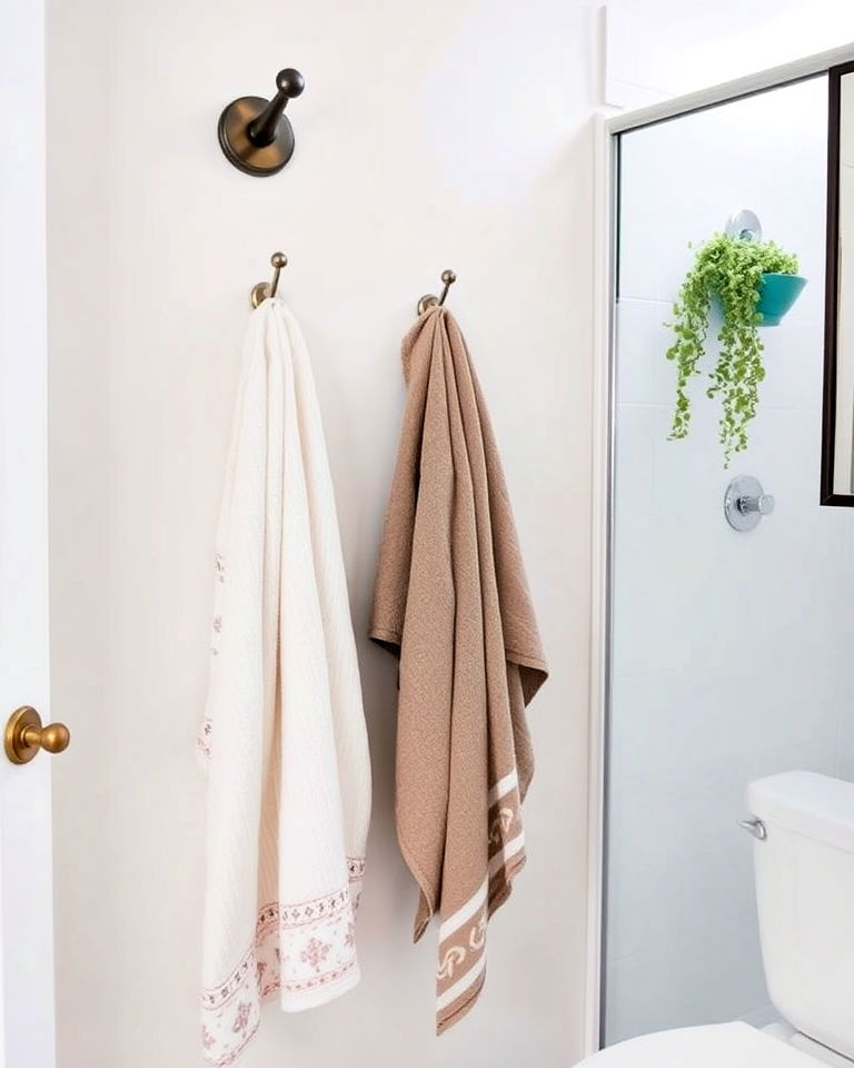 towel hooks for bathroom