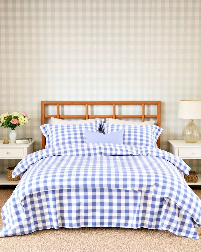 traditional charm gingham patterns