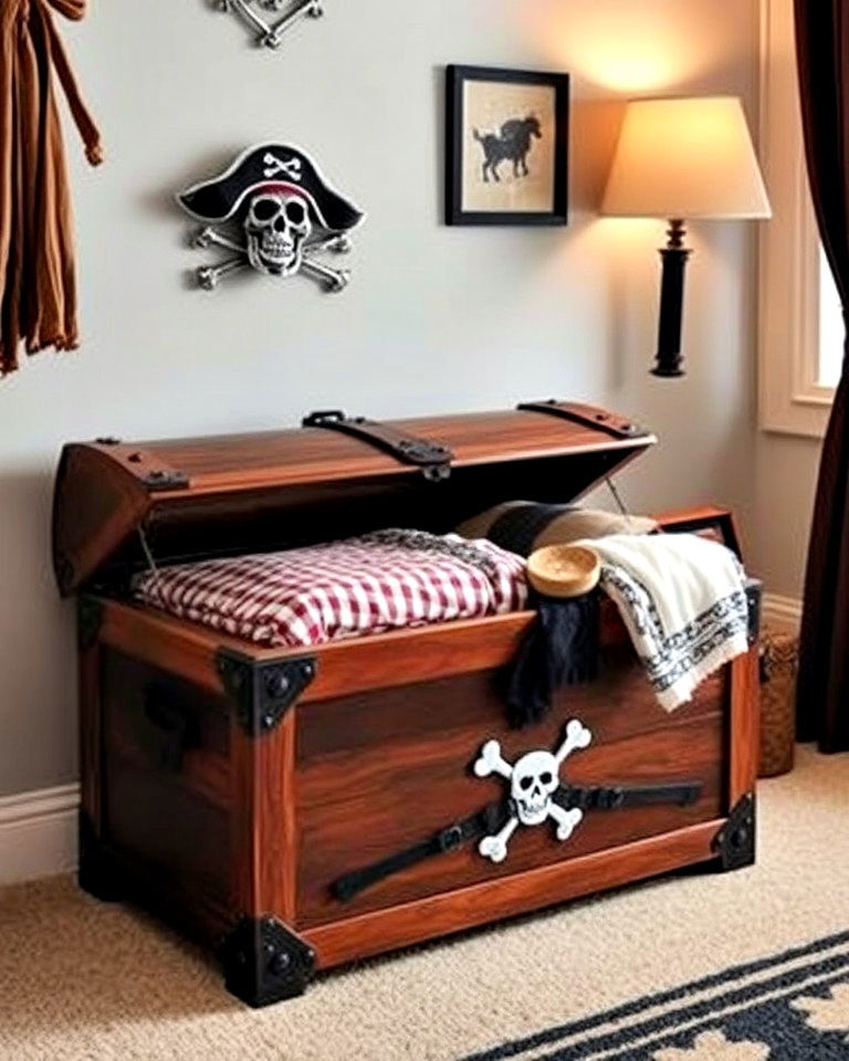 treasure chest to store toys or bedding