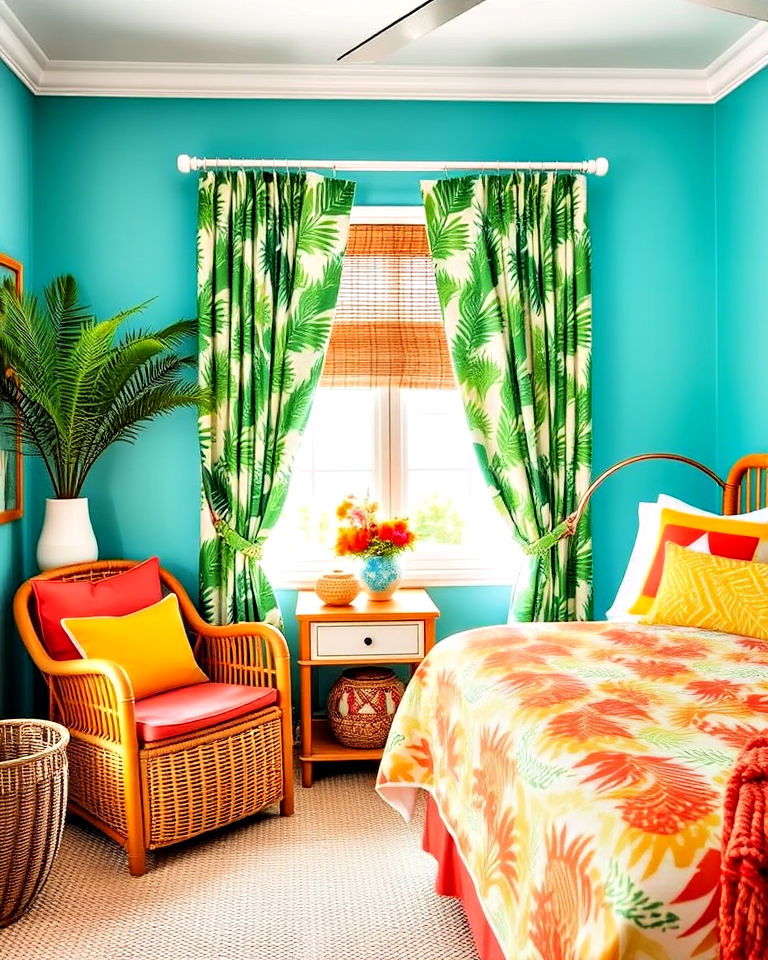 tropical beach vibes for bedroom2