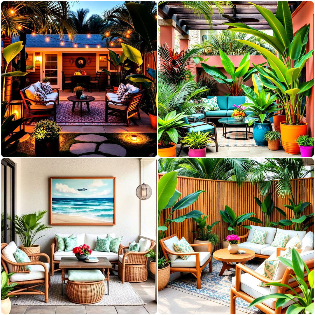 25 Tropical Patio Ideas You'll Want To Try