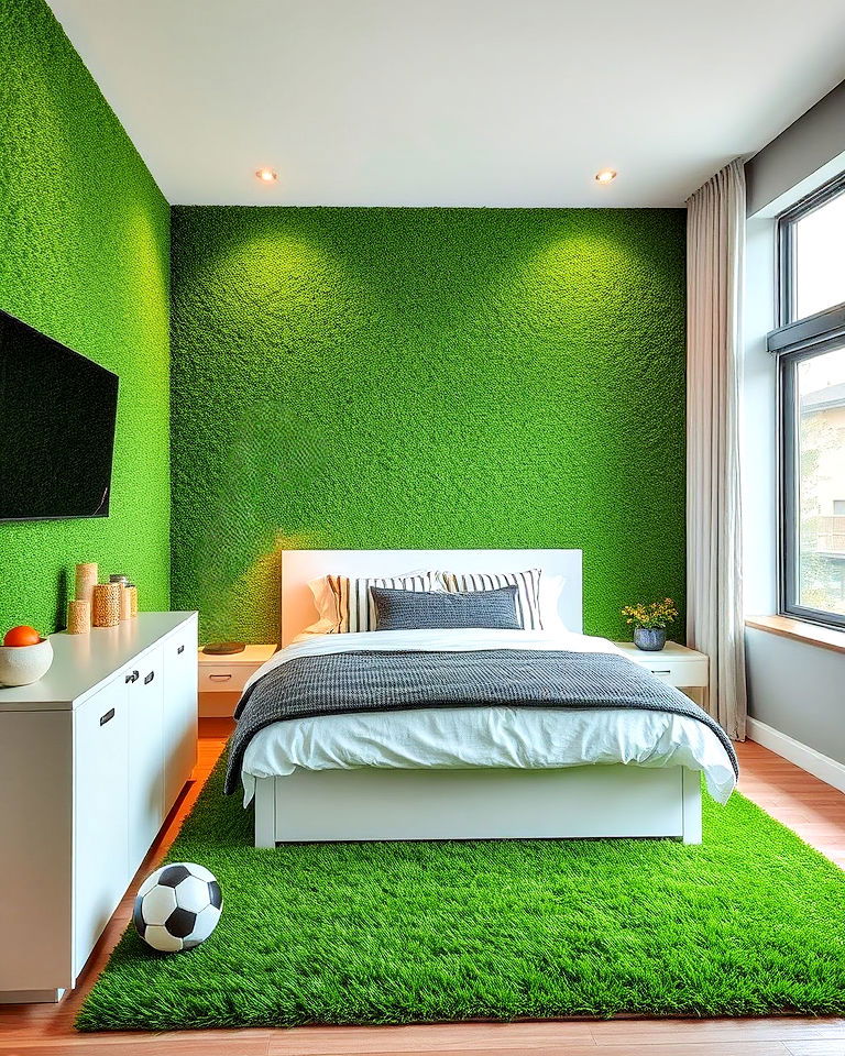 turf wall accents