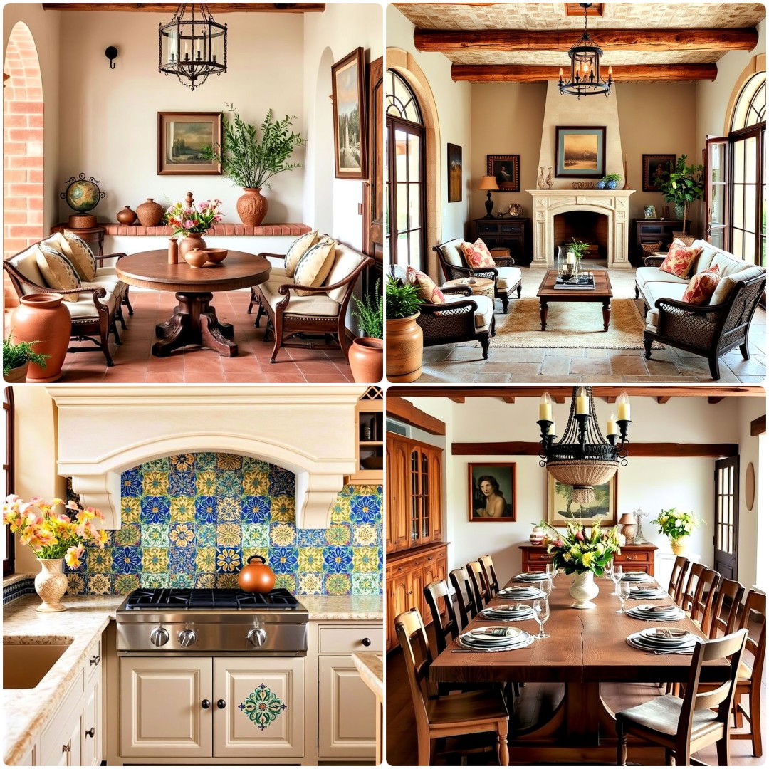 25 Tuscan Interior Design Ideas To Bring Old-World Charm