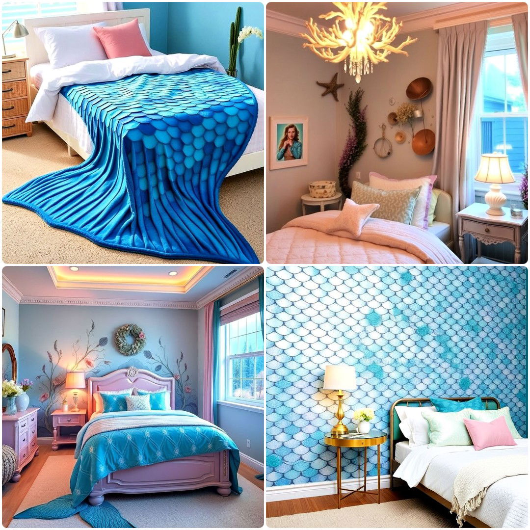 15 Underwater Mermaid Bedroom Ideas for A Magical Makeover