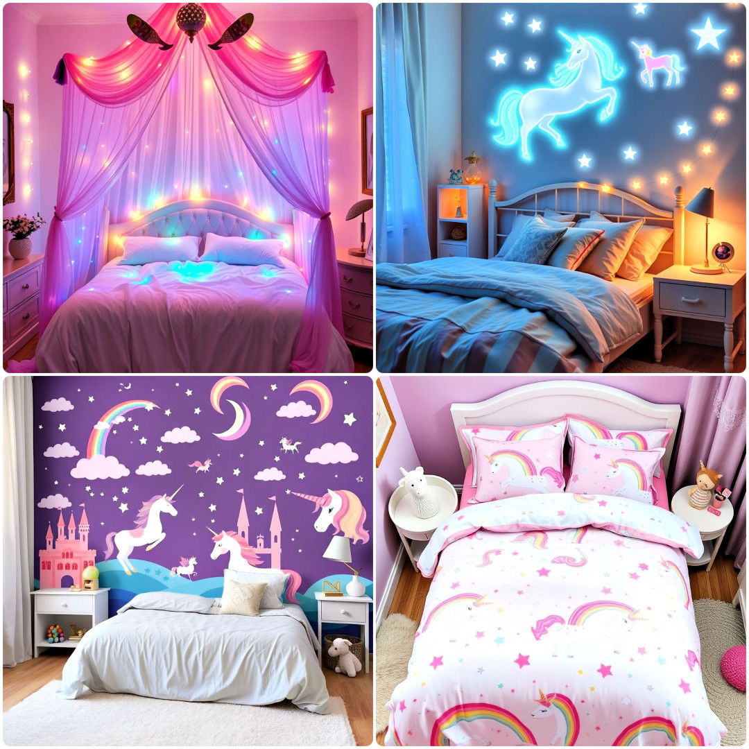 20 Unicorn Bedroom Ideas for A Magical Dreamland