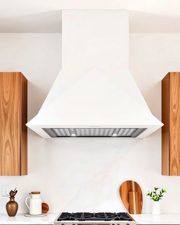 unique geometric range hood