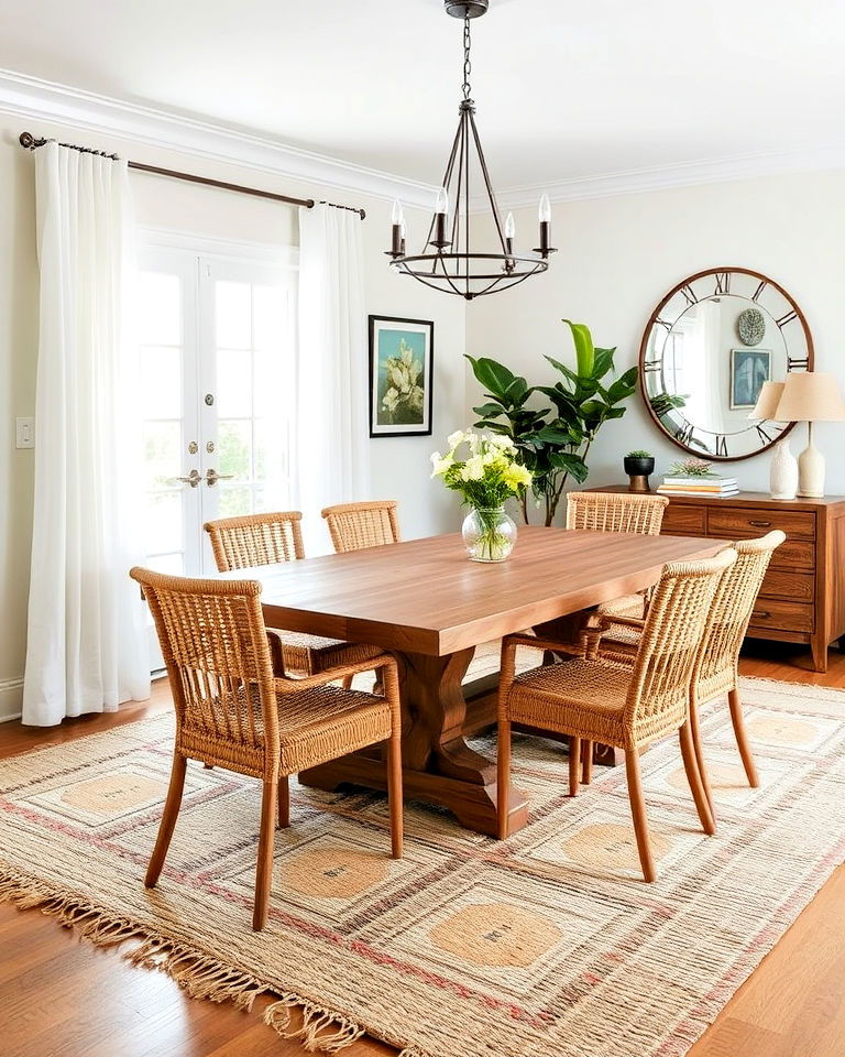 unique handwoven rug idea