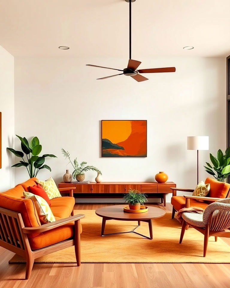 use earthy color palettes