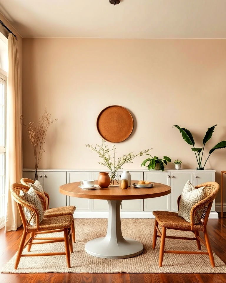 use earthy tones