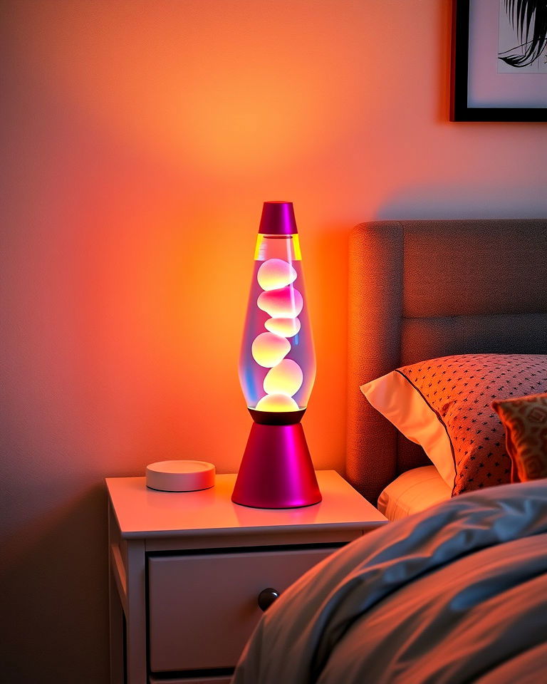 use lava lamps for a groovy touch