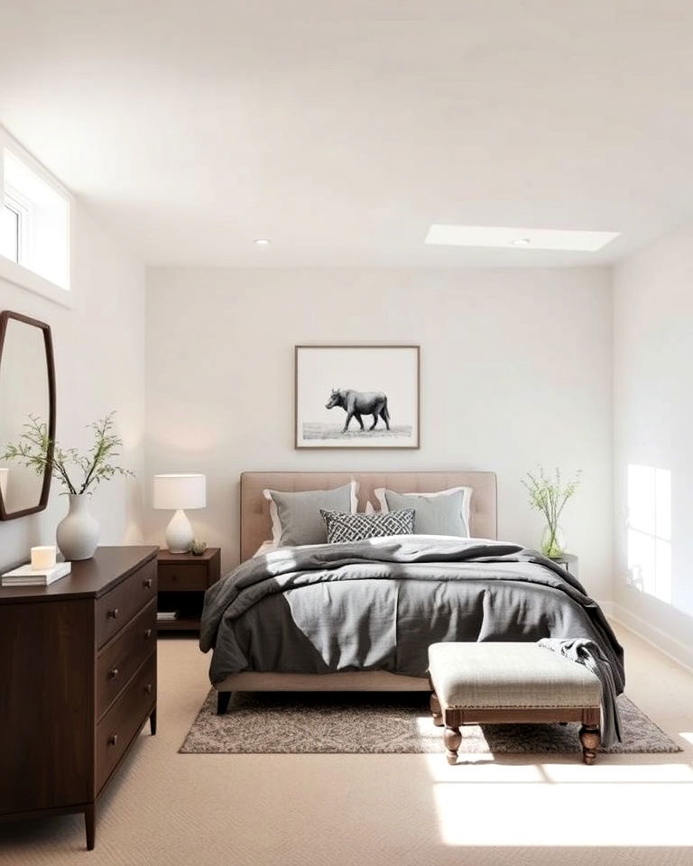 use light paint colors for a bright atmosphere