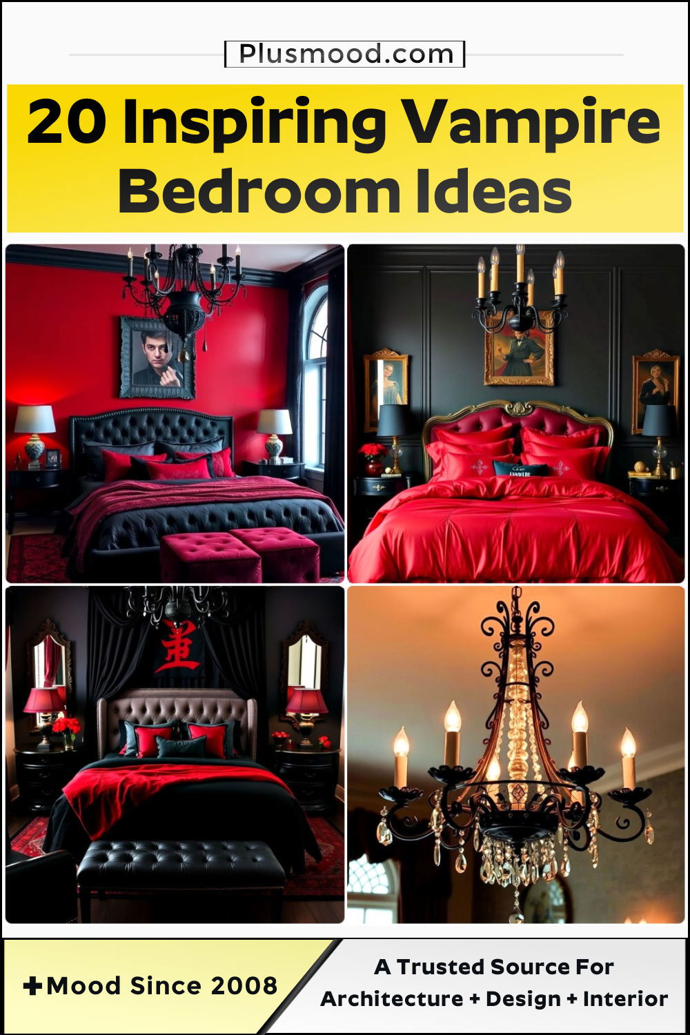 vampire bedroom ideas and inspiration