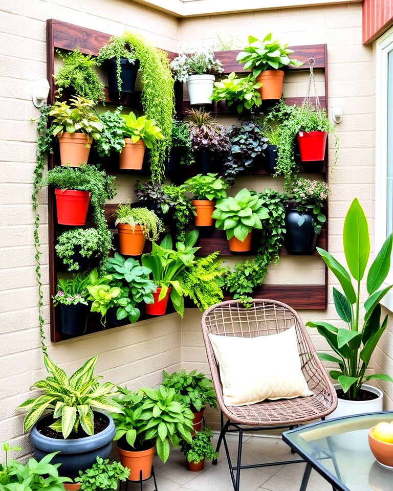 vertical garden oasis