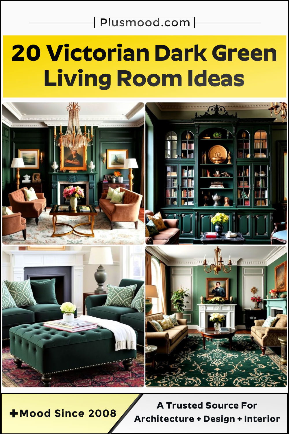 victorian dark green living room ideas and inspiration