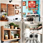 vintage laundry room decor ideas