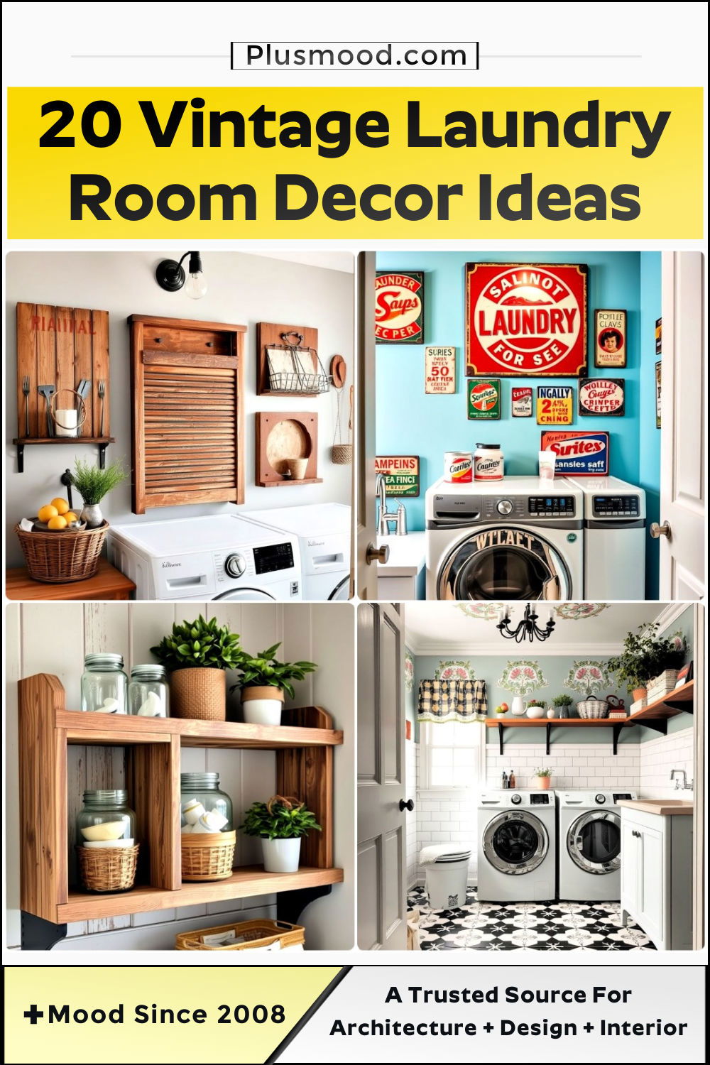 vintage laundry room decor ideas and inspiration