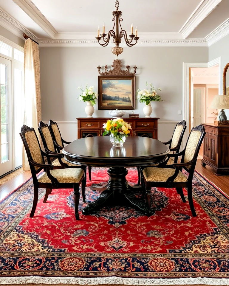 vintage persian rug design