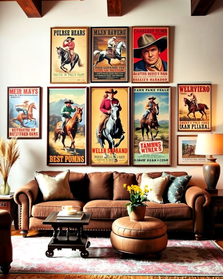 vintage western posters