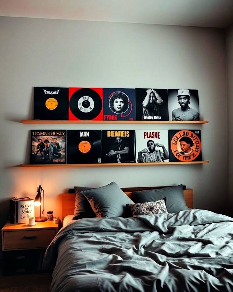 vinyl record display