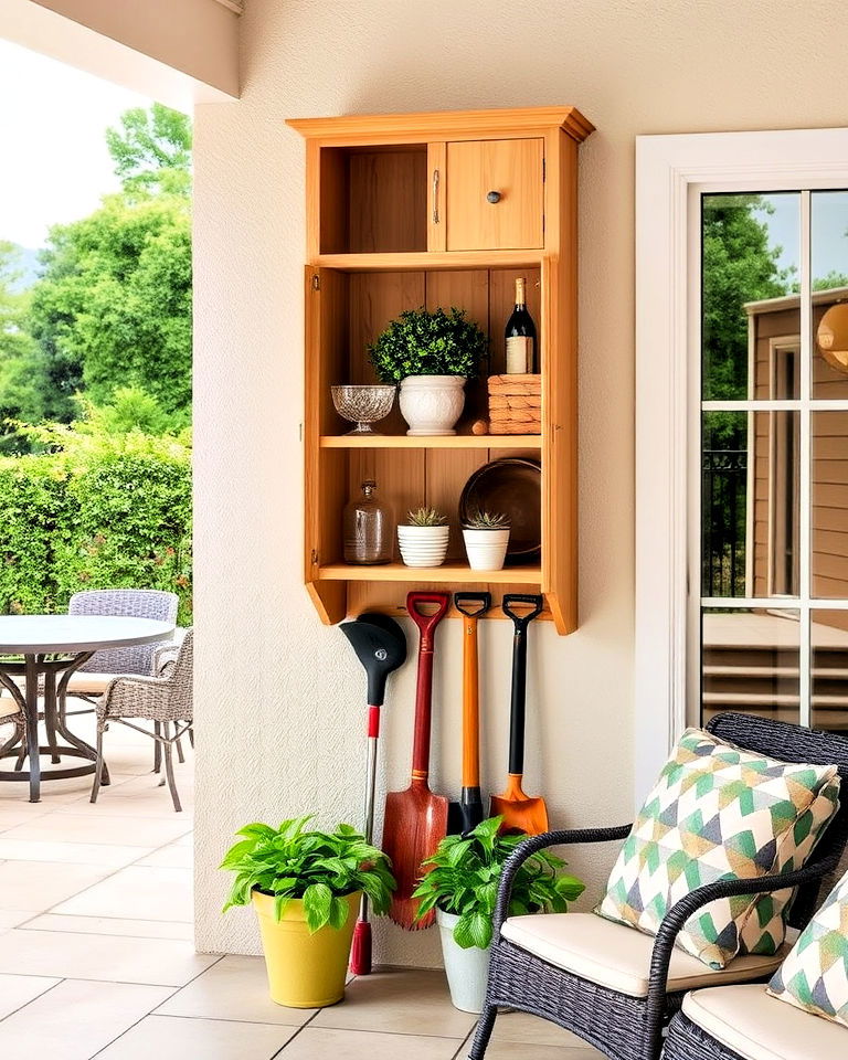 wall mounted outdoor cabinet