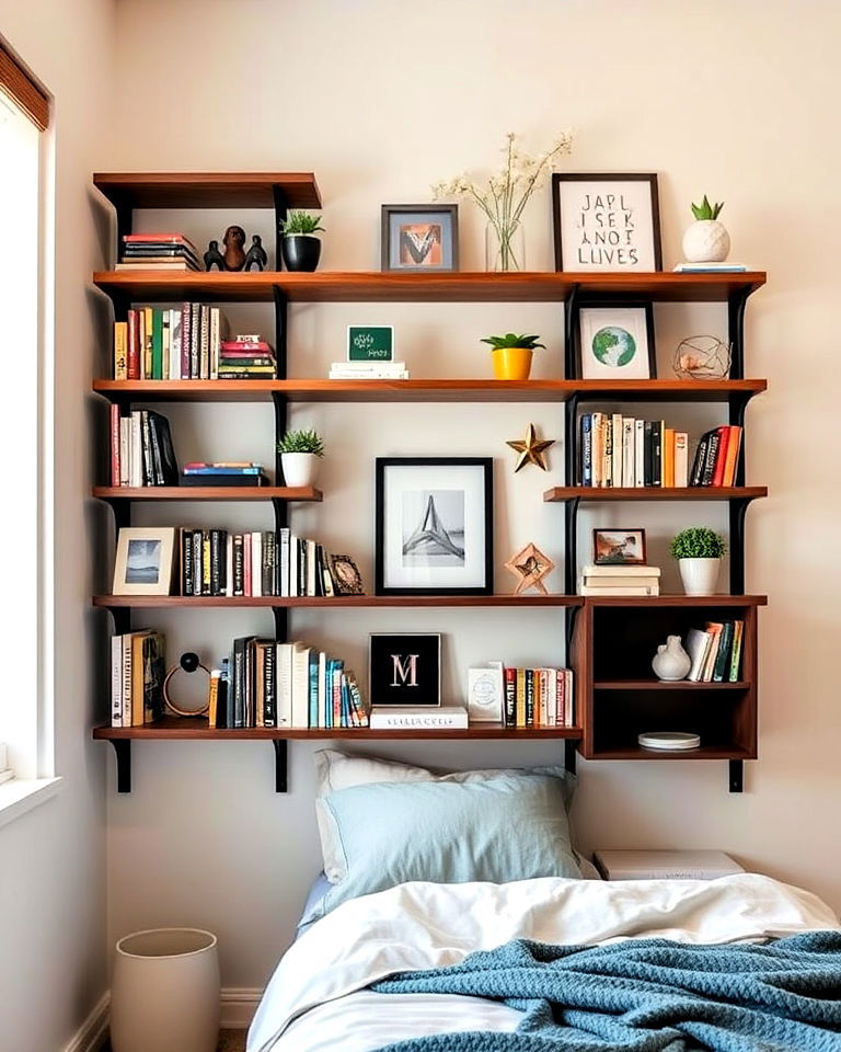 wall mounted shelves