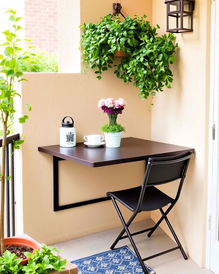 wall mounted table