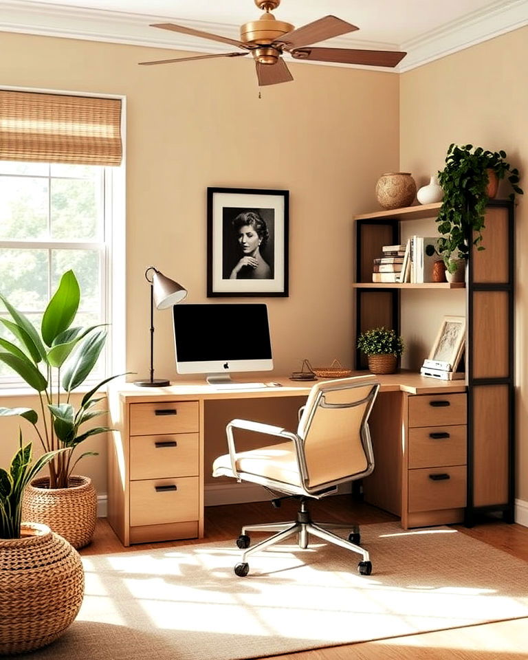warm beige paint color for office