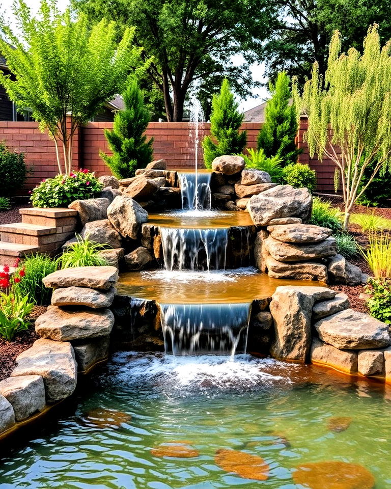 water feature focal point