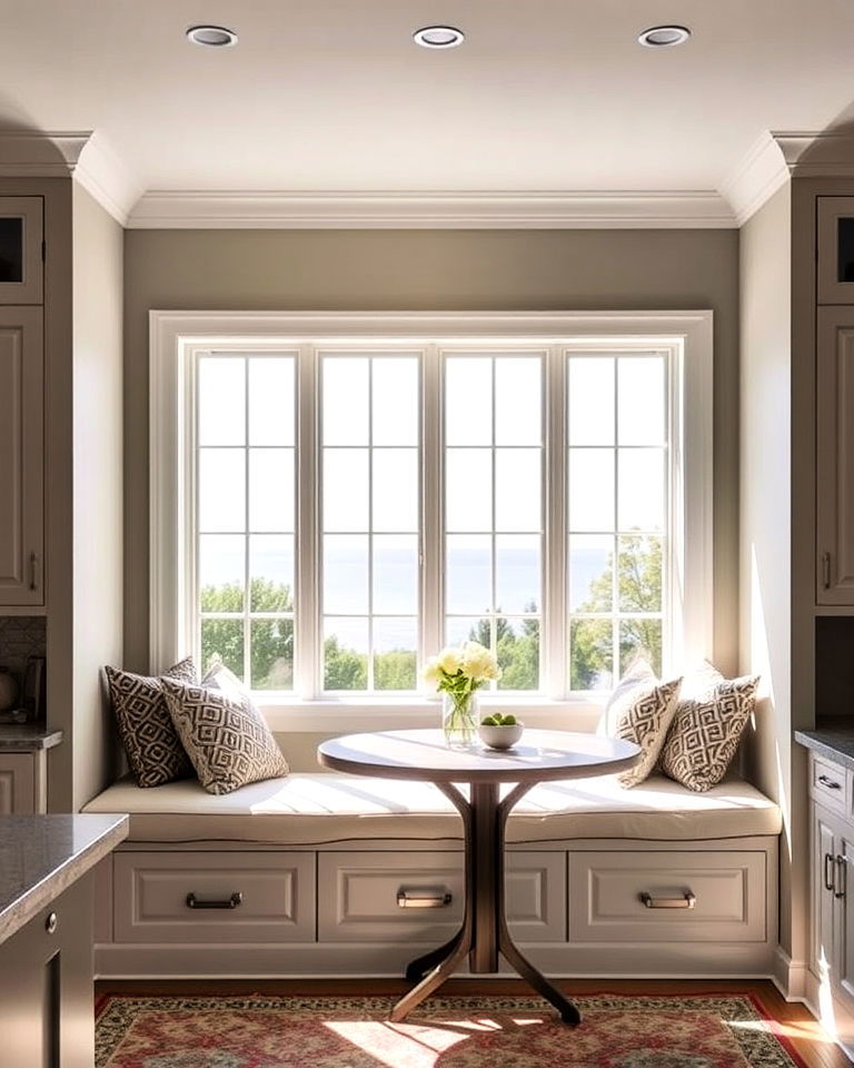 window seat banquette