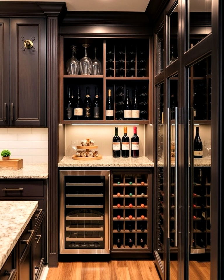 wine storage pantry