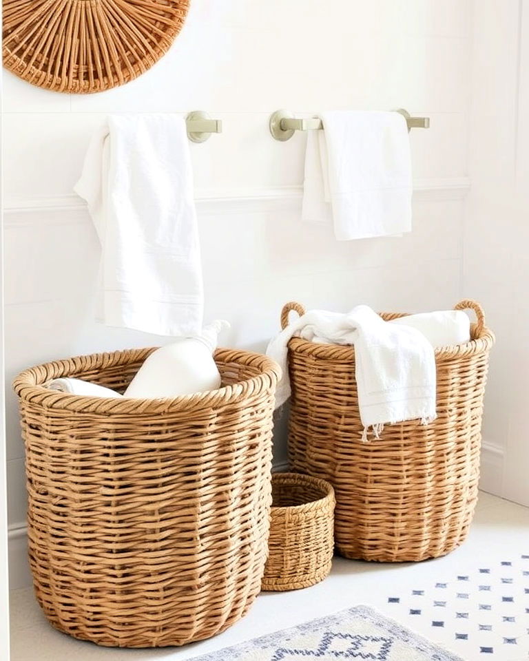 woven baskets