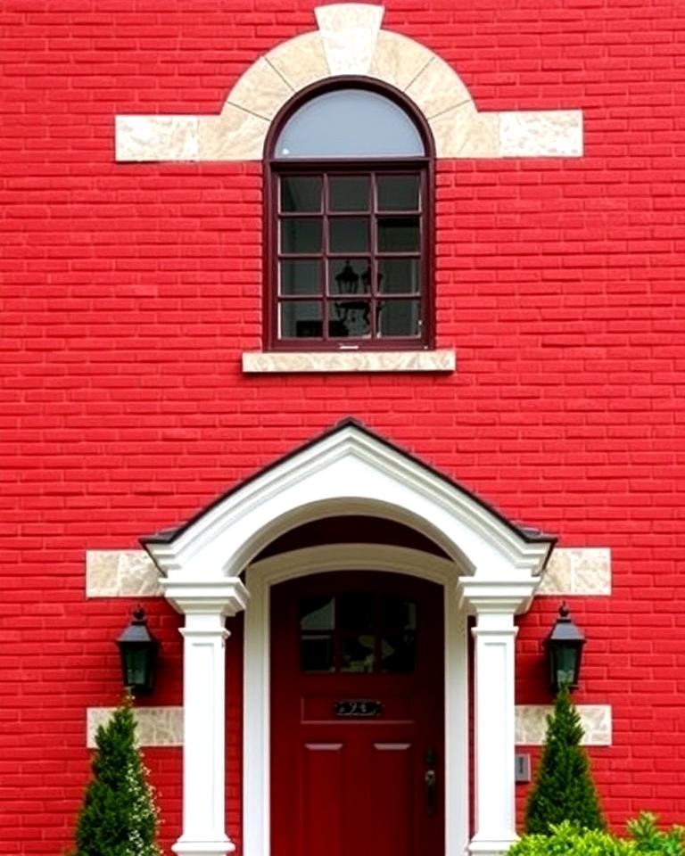 Brick Red Preferred by Lovers of Classic Design