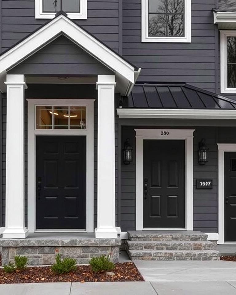 Charcoal Gray Chosen by Contemporary Designers