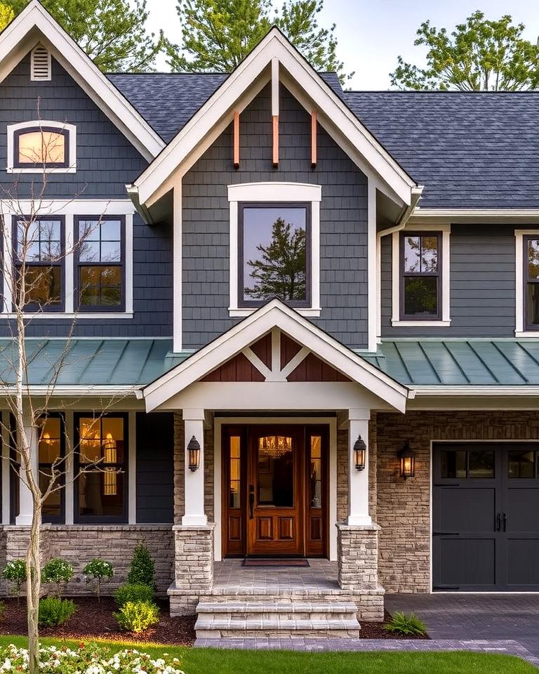 Copper Accents Embraced by the Modern Rustic