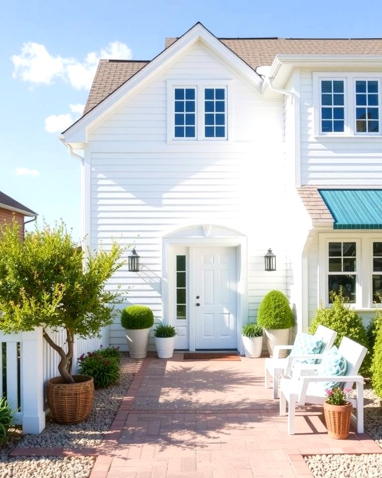Crisp White Embraced by Coastal Homeowners