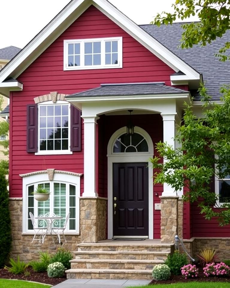 Deep Burgundy Chosen by the Sophisticated